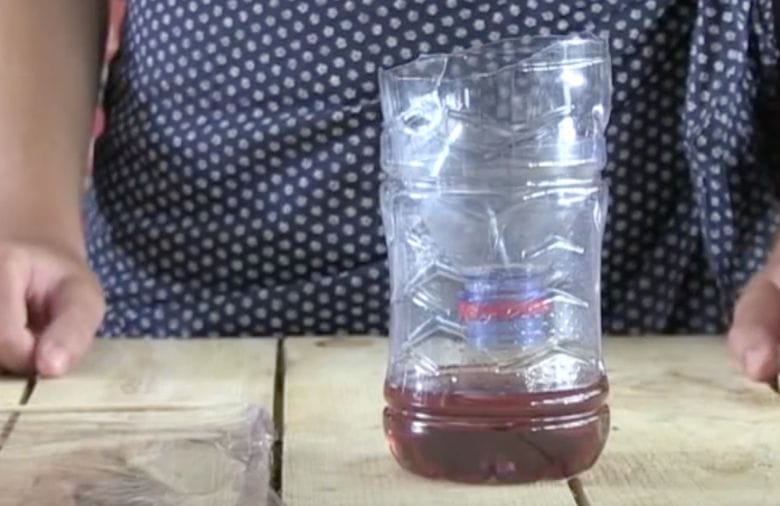 bouteilles en plastique